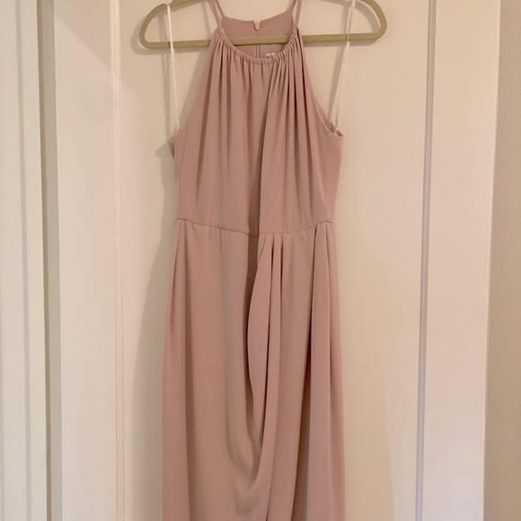Shona Joy Cocktail Dress, Blush Pink - Picture 5 of 7